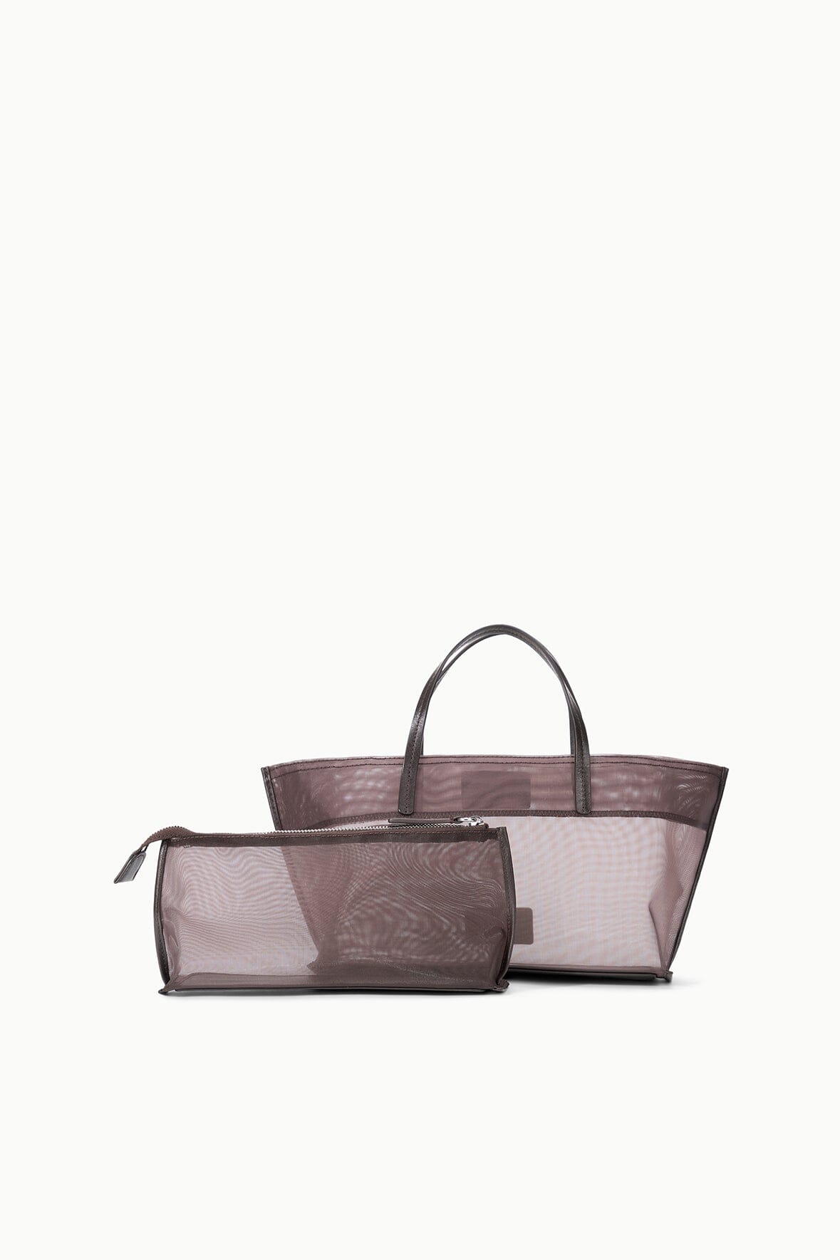 CHRISTOS MINI MESH TOTE IN ESPRESSO - Romi Boutique