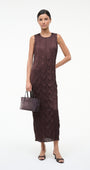CHRISTOS MINI MESH TOTE IN ESPRESSO - Romi Boutique