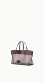 CHRISTOS MINI MESH TOTE IN ESPRESSO - Romi Boutique