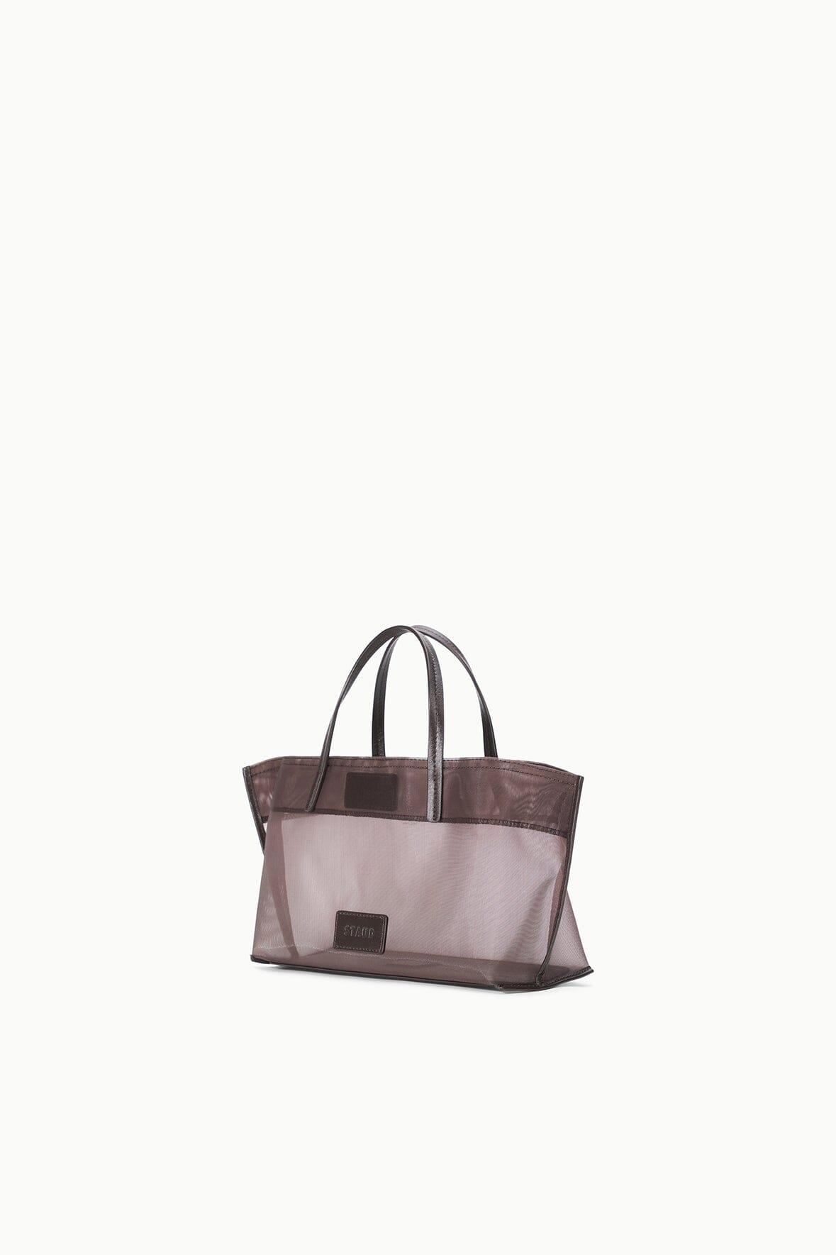 CHRISTOS MINI MESH TOTE IN ESPRESSO - Romi Boutique