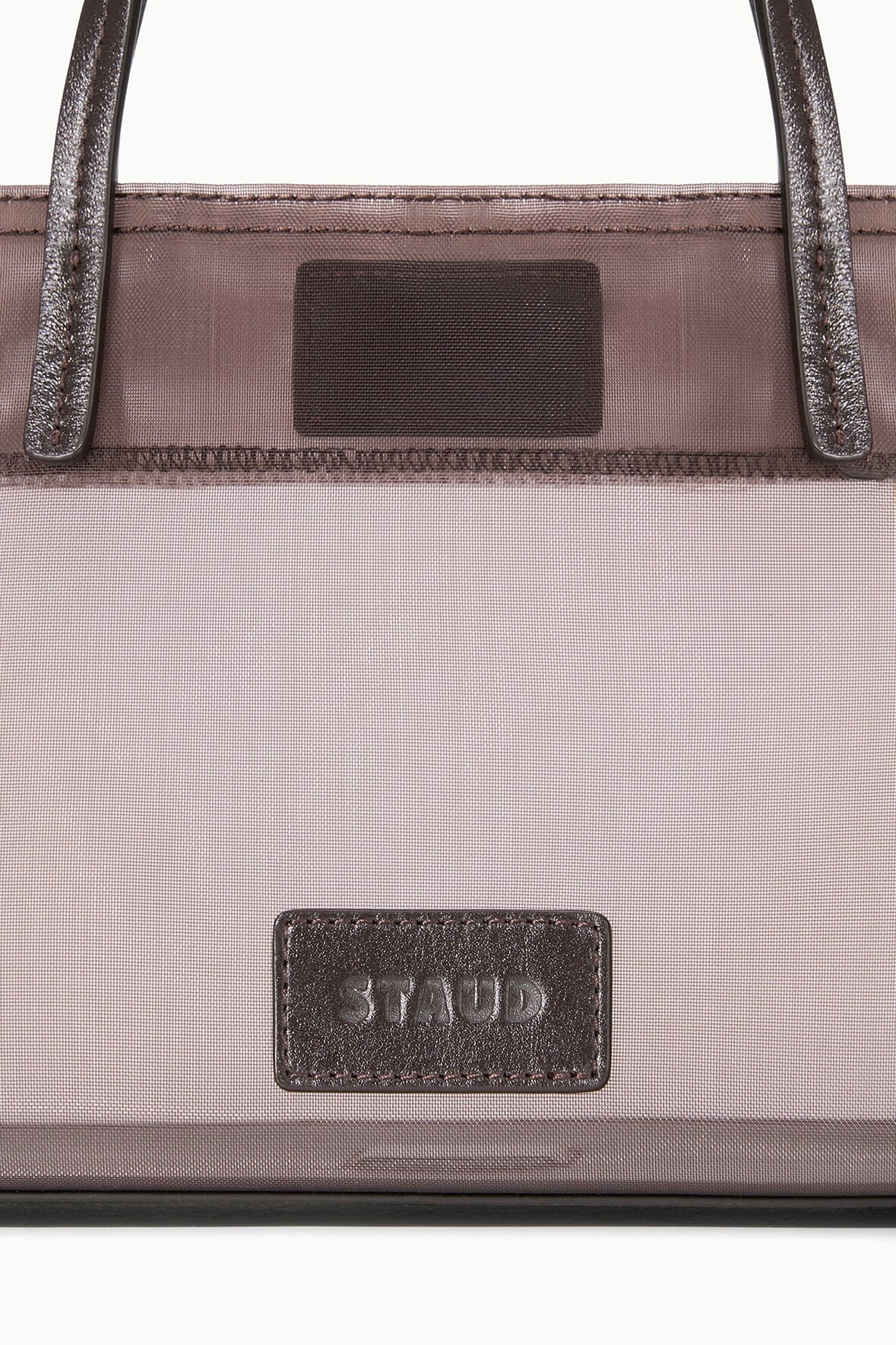 CHRISTOS MINI MESH TOTE IN ESPRESSO - Romi Boutique