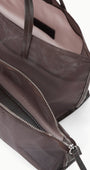 CHRISTOS MINI MESH TOTE IN ESPRESSO - Romi Boutique