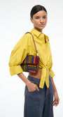 TIMMY CONVERTIBLE SHOULDER BAG IN JUNGLE STRIPE - Romi Boutique