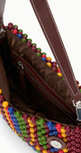 TIMMY CONVERTIBLE SHOULDER BAG IN JUNGLE STRIPE - Romi Boutique