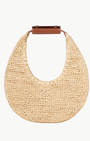 MOON RAFFIA TOTE BAG by Staud - Romi Boutique