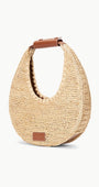 MOON RAFFIA TOTE BAG by Staud - Romi Boutique