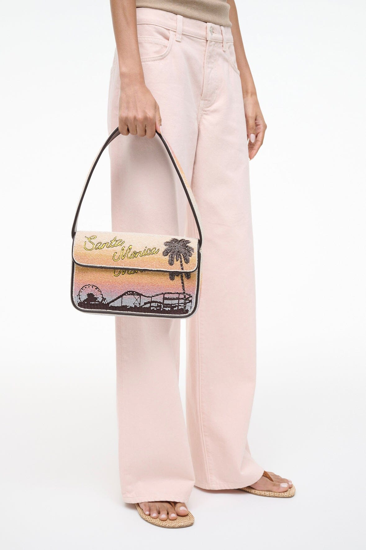 Staud TOMMY BEADED BAG at Romi Boutique