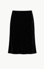 Staud Luciana Velvet Skirt at Romi Boutique