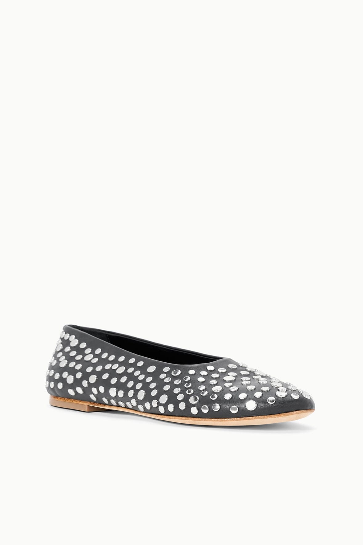 ALBA BALLET FLAT IN RIVETS - Romi Boutique