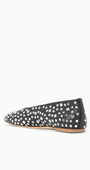 ALBA BALLET FLAT IN RIVETS - Romi Boutique