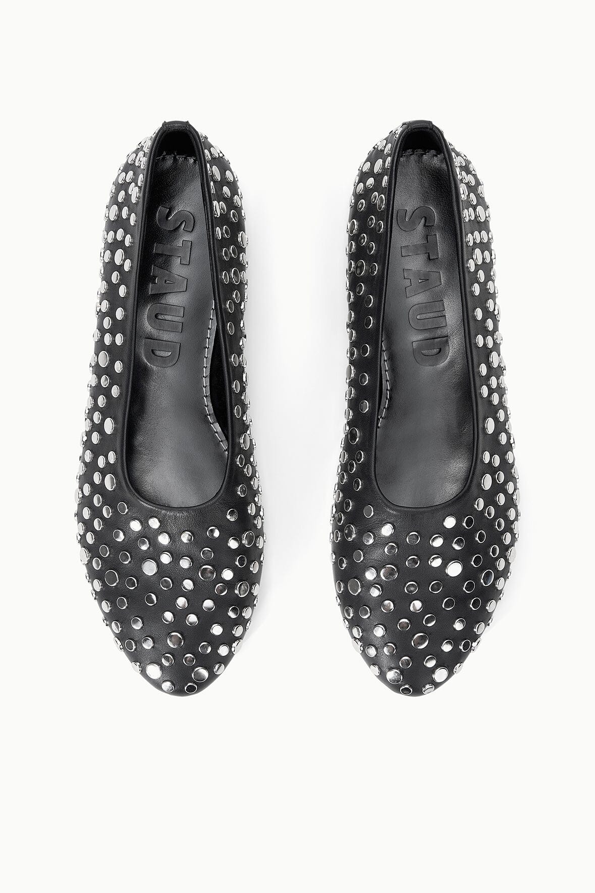 ALBA BALLET FLAT IN RIVETS by Staud - Romi Boutique