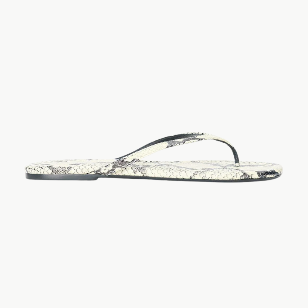 FREJA THONG WHITE SNAKE by Staud - Romi Boutique