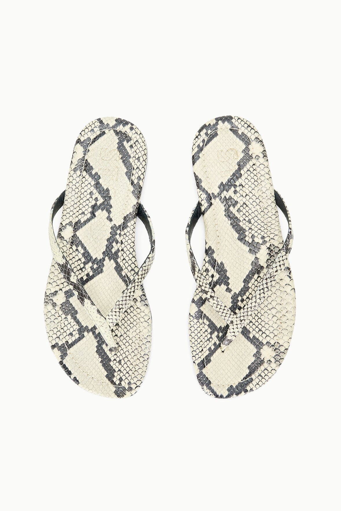 FREJA THONG WHITE SNAKE by Staud - Romi Boutique