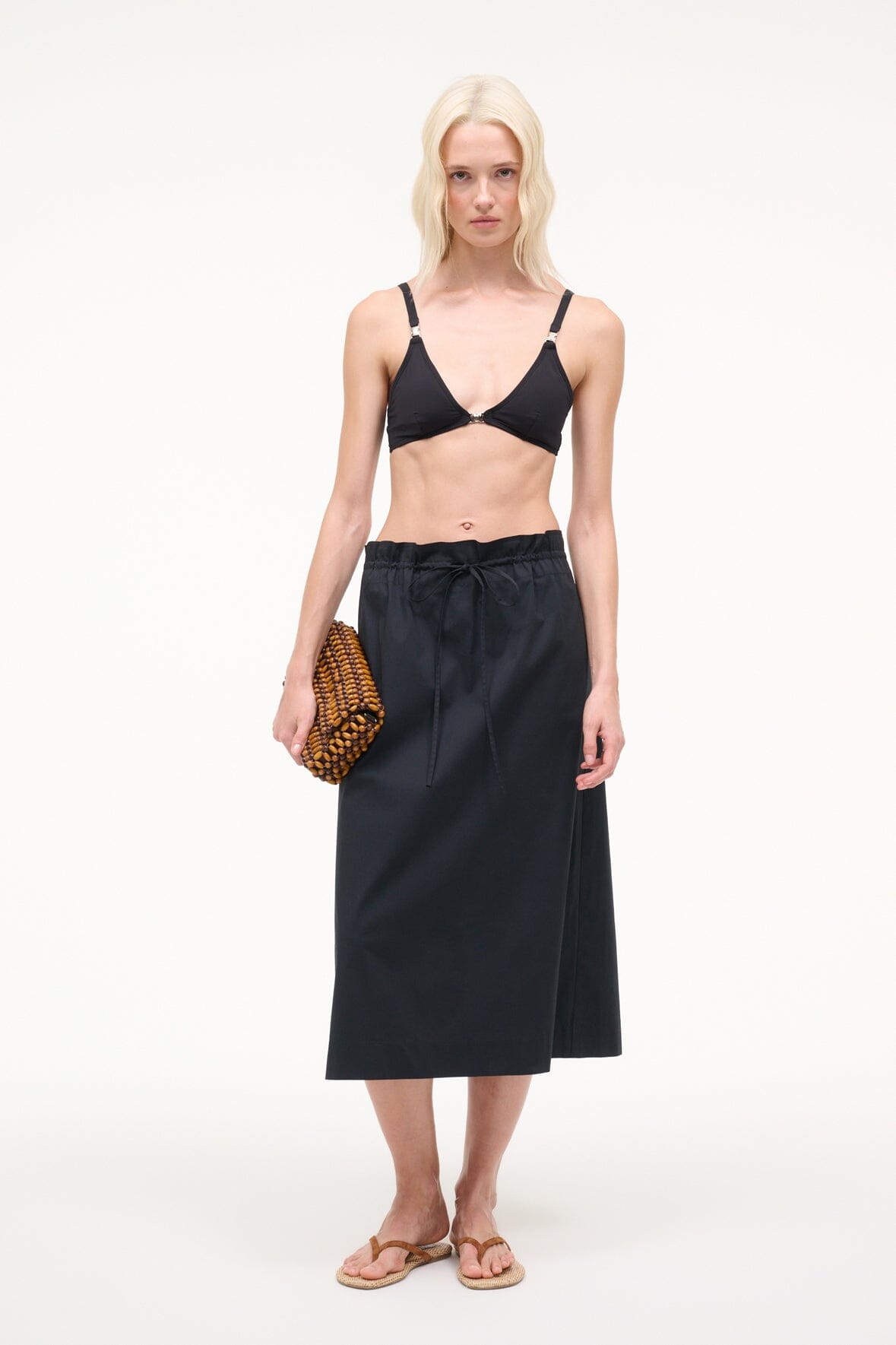 SHORE SKIRT IN BLACK - Romi Boutique