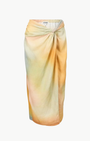 PORTO LINEN SKIRT by Staud - Romi Boutique