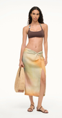 PORTO LINEN SKIRT by Staud - Romi Boutique