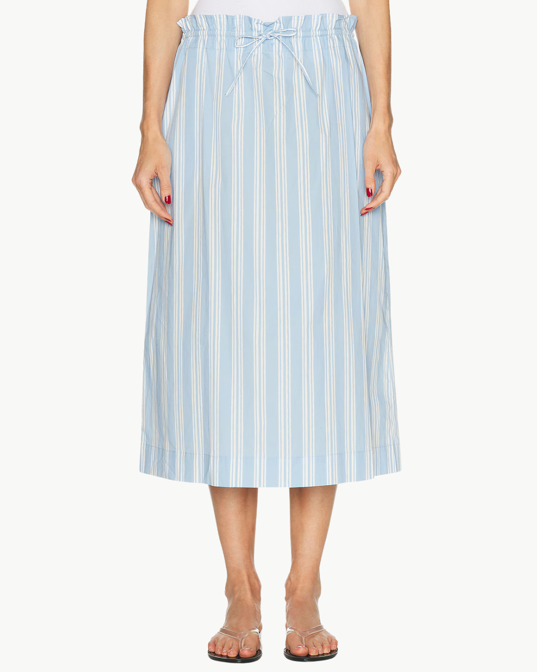 SHORE SKIRT IN VENTURA STRIPE - Romi Boutique
