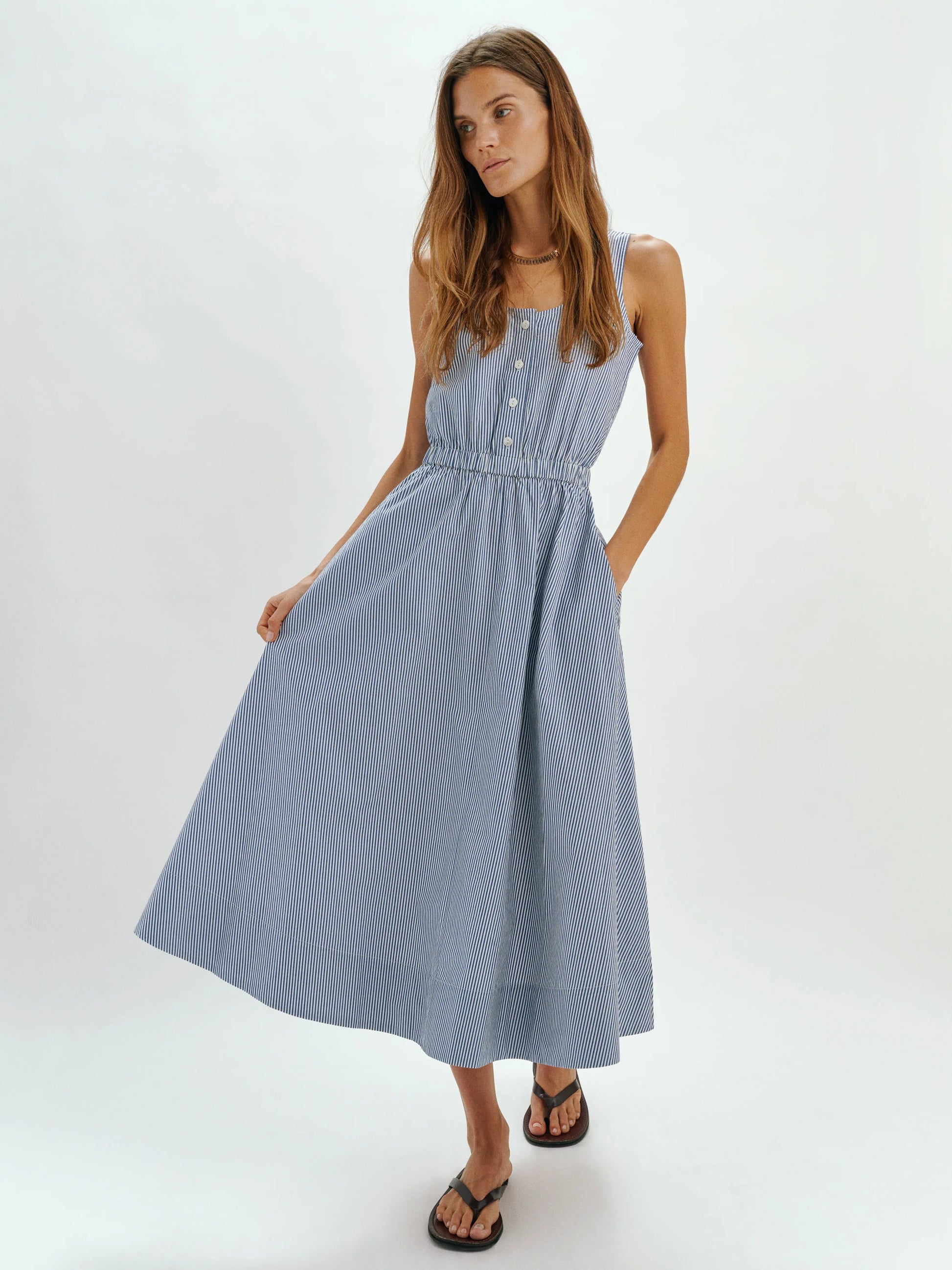 Daphne Sleeveless Dress by Suzie Kondi - Romi Boutique