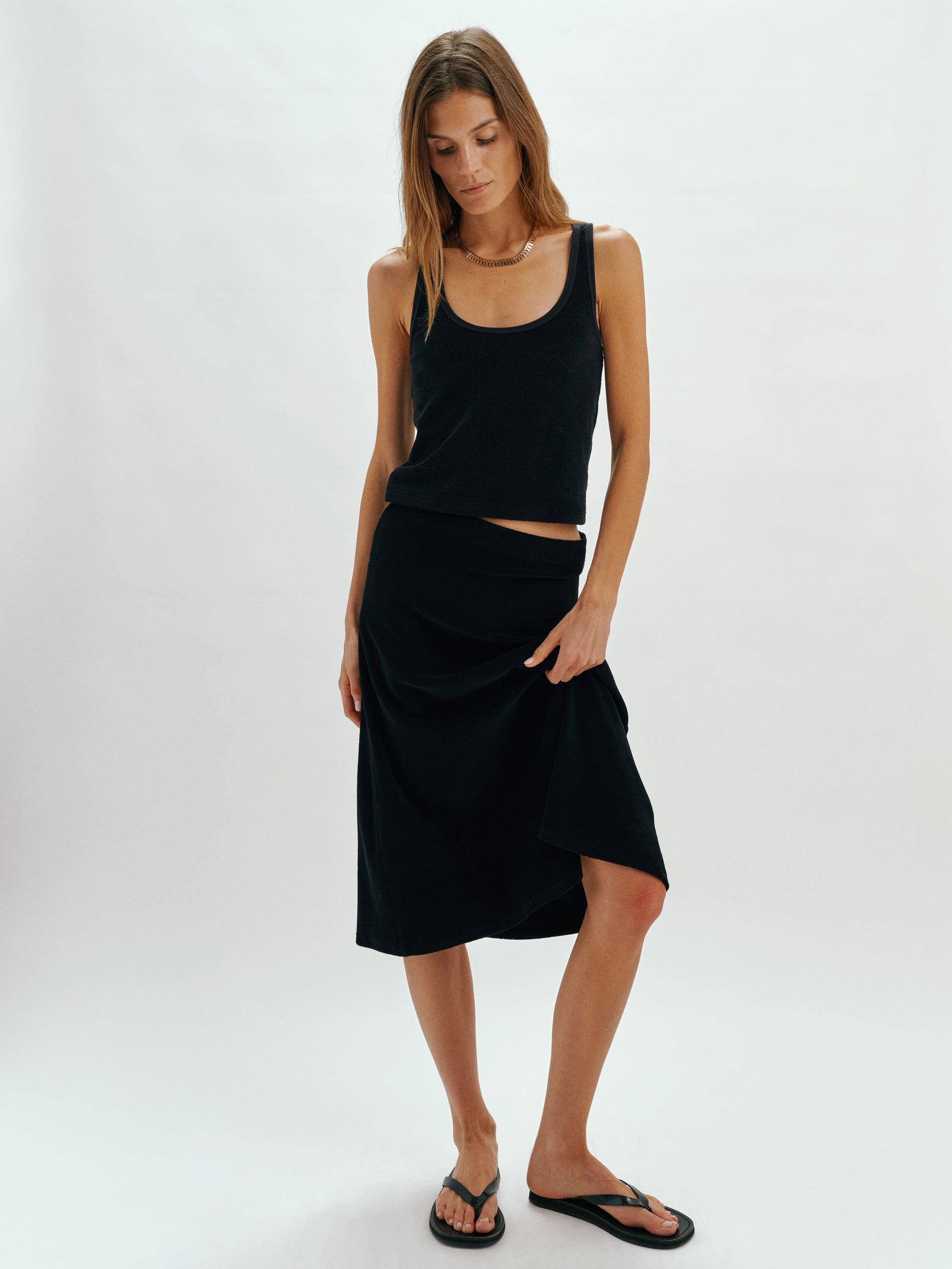 SIENNA MIDI SKIRT by Suzie Kondi - Romi Boutique