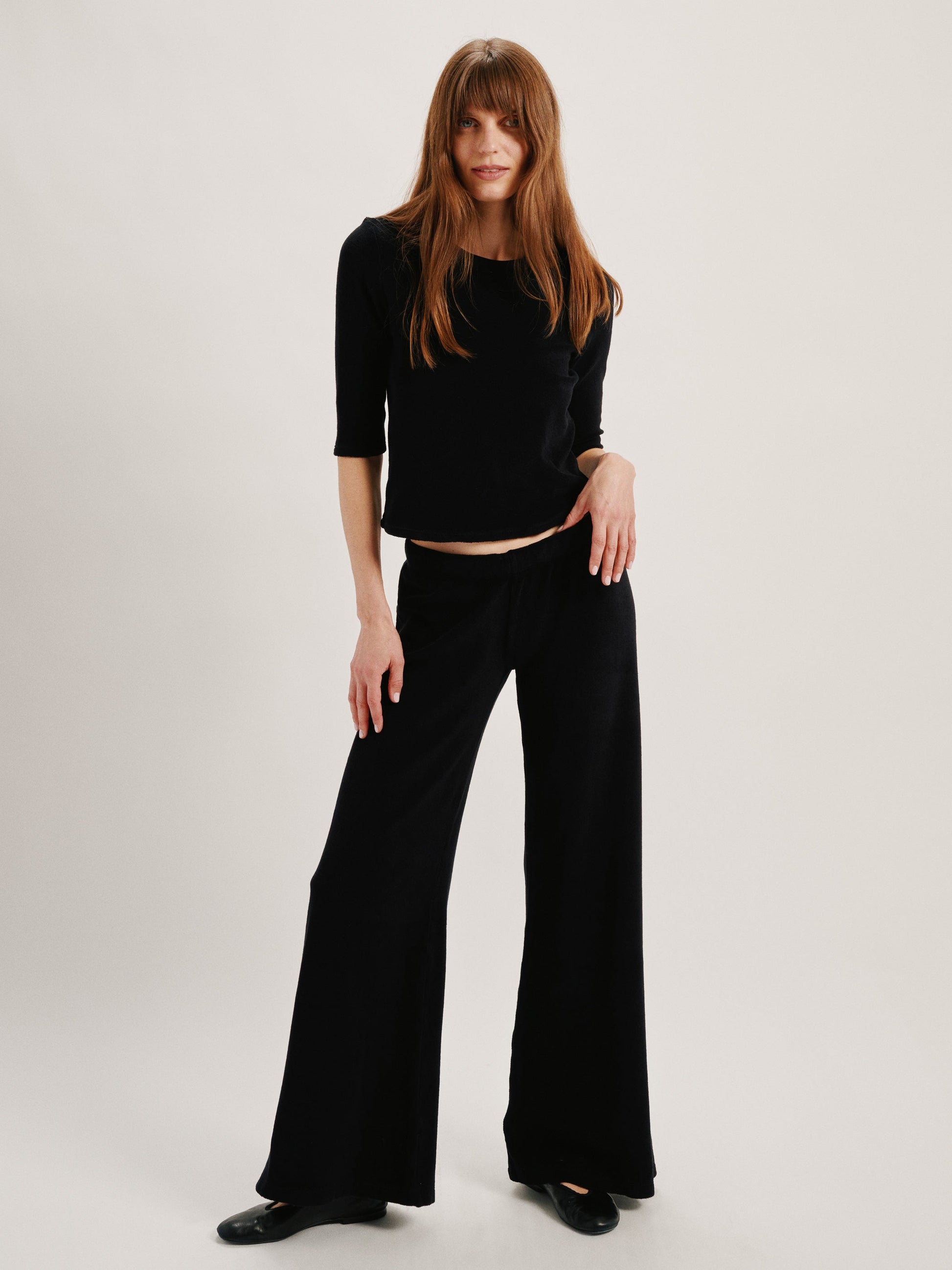LITO LOW RISE FLARE PANTS - Romi Boutique