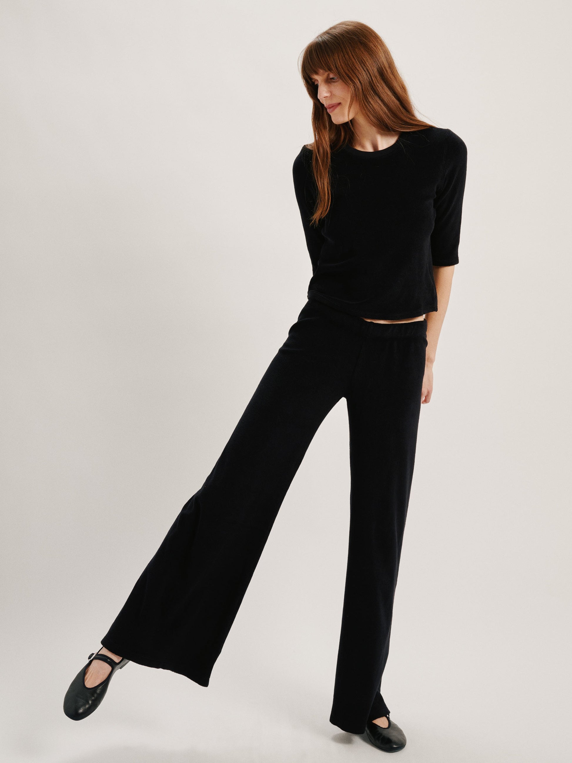LITO LOW RISE FLARE PANTS - Romi Boutique