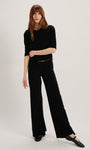 LITO LOW RISE FLARE PANTS - Romi Boutique