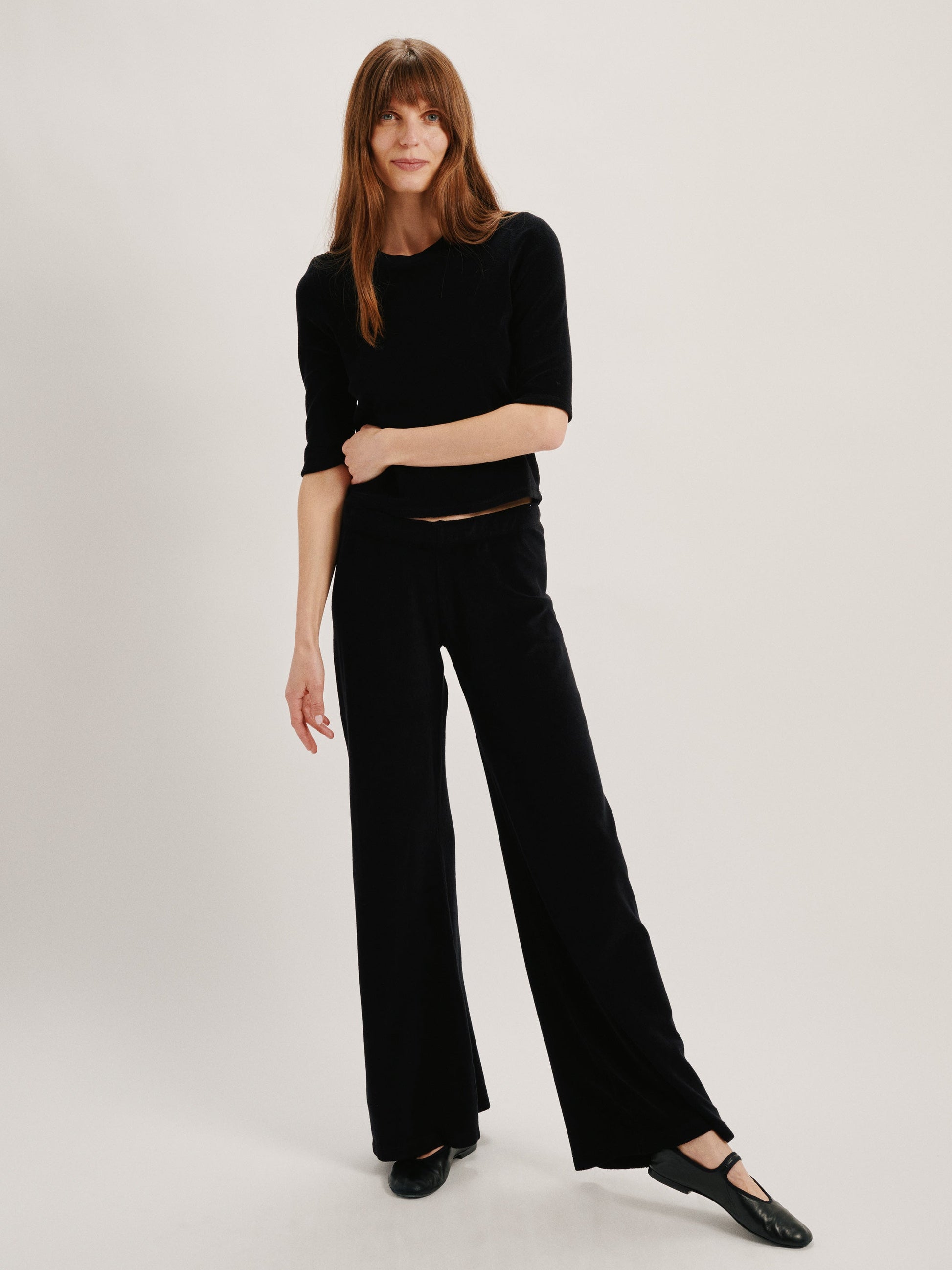 LITO LOW RISE FLARE PANTS - Romi Boutique
