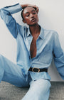 WIDE BELT IN DAKOTA - Romi Boutique