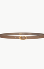 NARROW BELT IN MINK - Romi Boutique