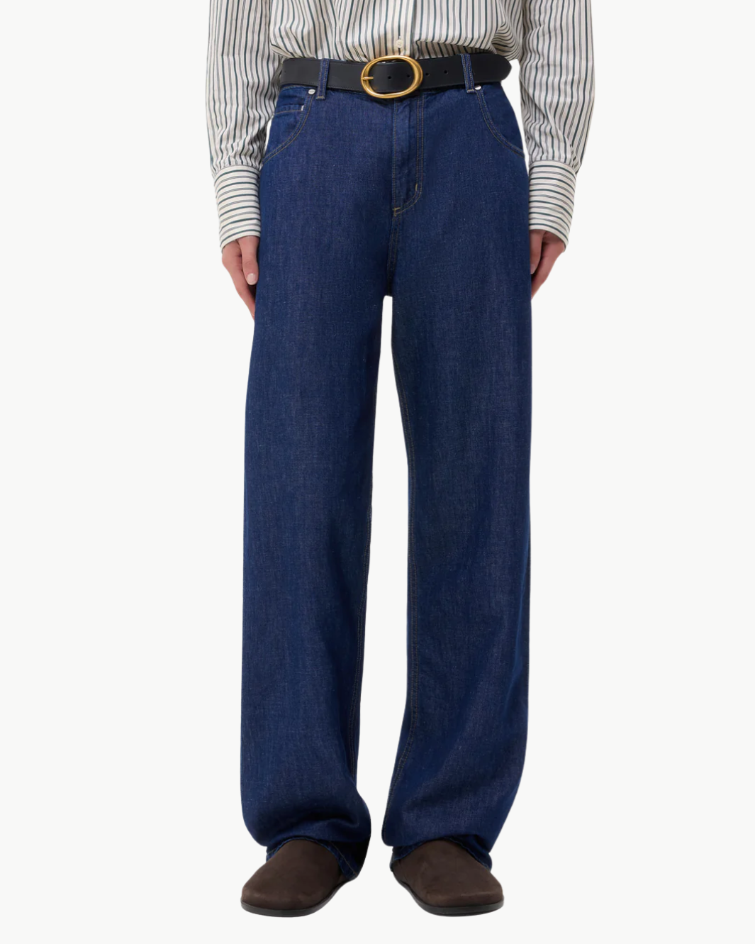 EASY BOY PANT IN INDIGO RESIN - Romi Boutique