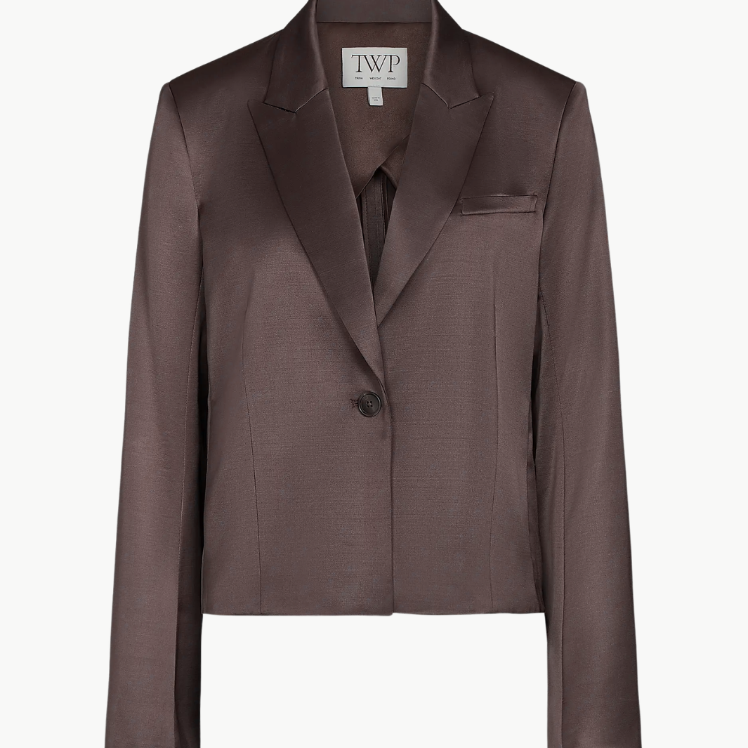 SAWYER BLAZER IN CHOCOLATE TORTE by TWP - Romi Boutique