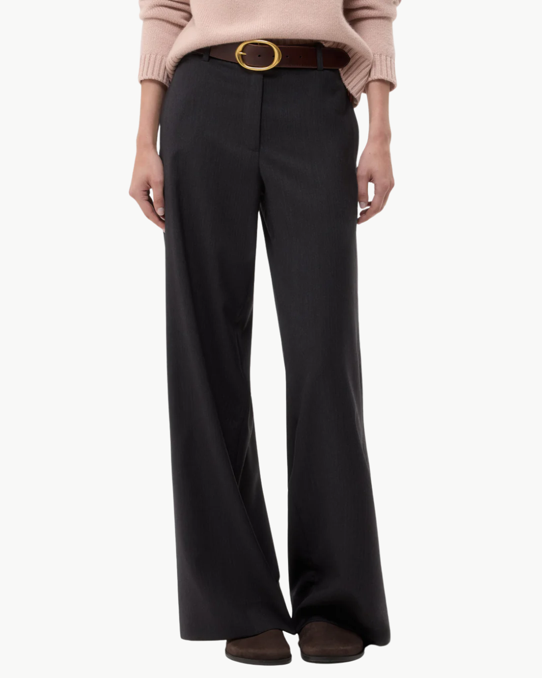 DOWNING PANT IN CHARCOAL - Romi Boutique
