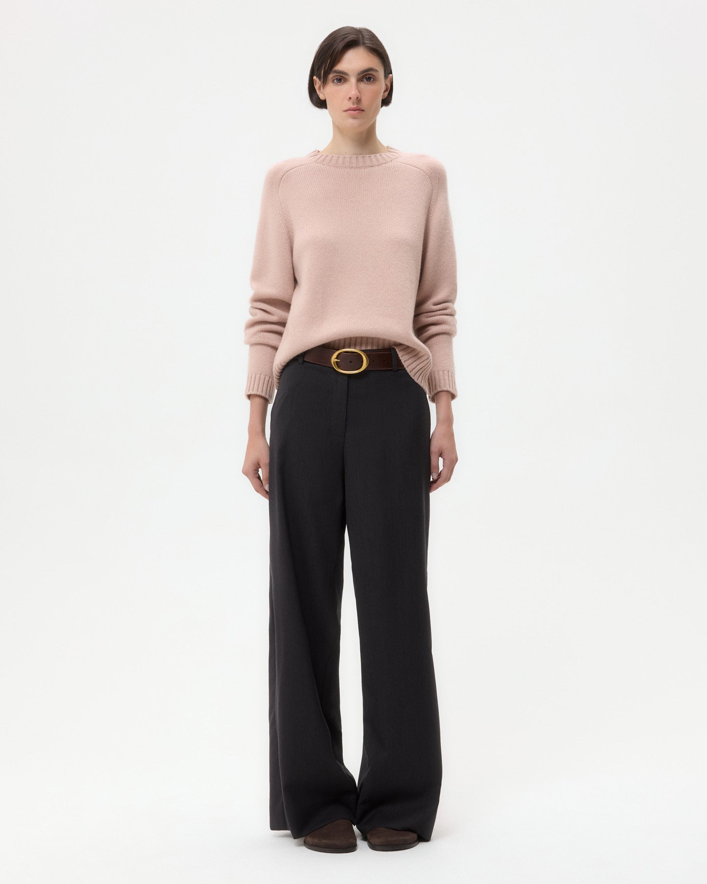 DOWNING PANT IN CHARCOAL - Romi Boutique