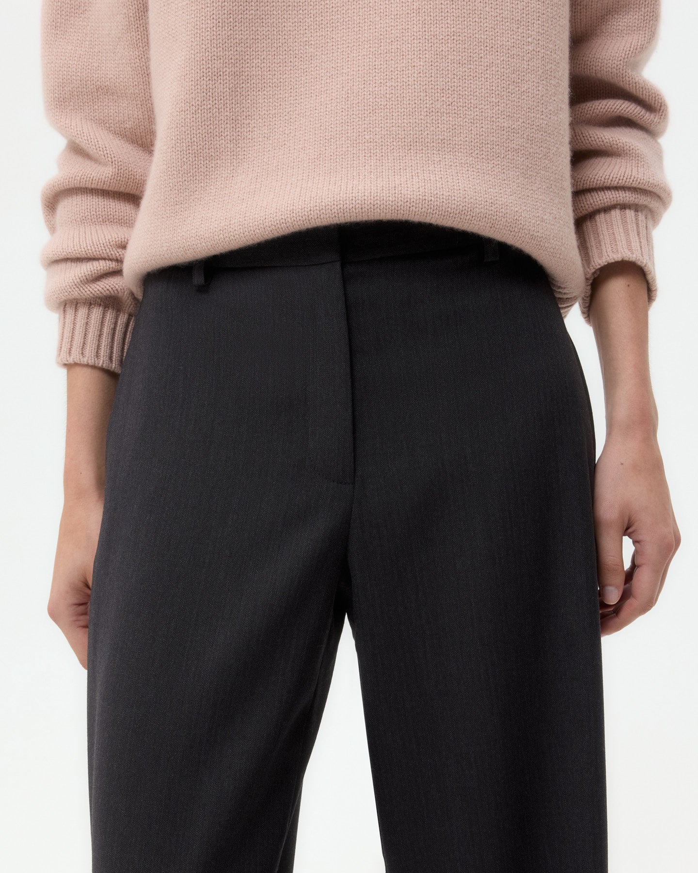 DOWNING PANT IN CHARCOAL - Romi Boutique
