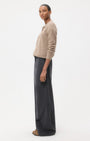 DYLAN PANT IN CHARCOAL HEATHER GREY - Romi Boutique