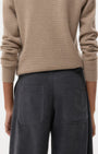 DYLAN PANT IN CHARCOAL HEATHER GREY - Romi Boutique
