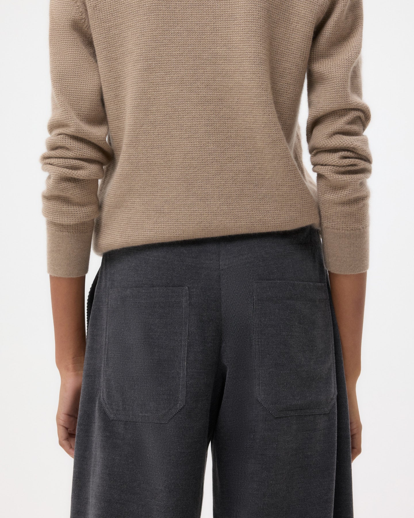 DYLAN PANT IN CHARCOAL HEATHER GREY - Romi Boutique