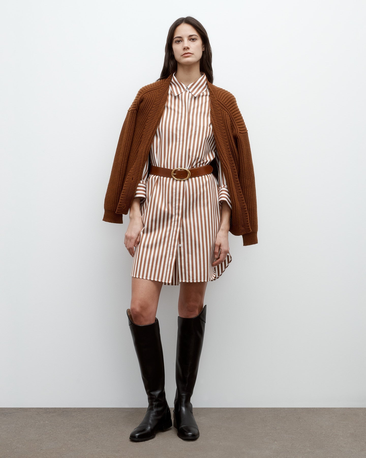 CARDI IN NUT BRITTLE by TWP - Romi Boutique