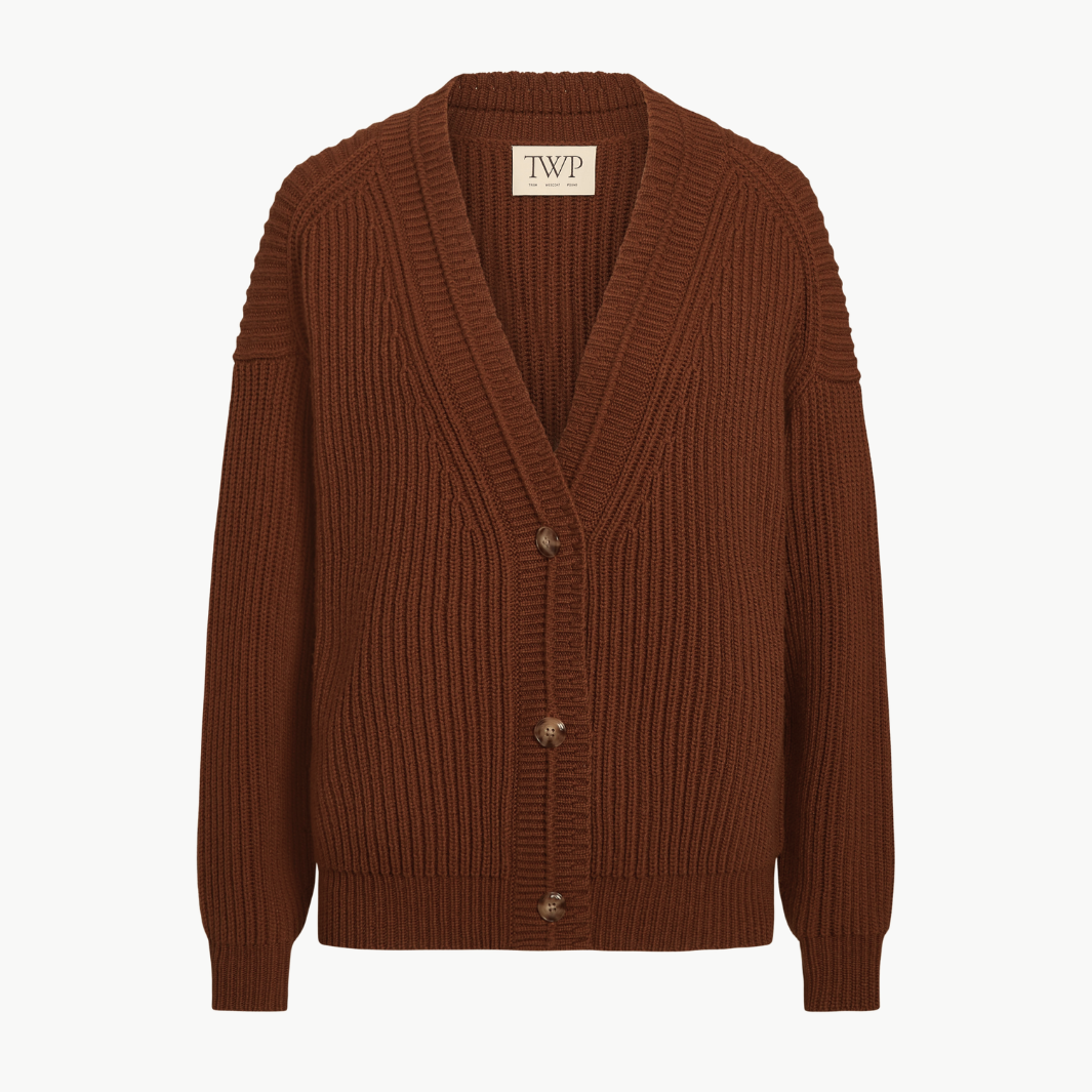 CARDI IN NUT BRITTLE by TWP - Romi Boutique