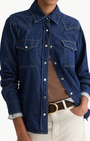 COWBOY TAKE ME AWAY SHIRT IN DARK STONE by TWP - Romi Boutique