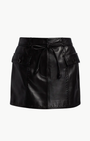 LUNA LEATHER MINI SKIRT by Ulla Johnson - Romi Boutique