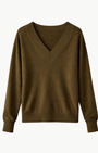 RYLA CASHMERE V-NECK PULLOVER by Ulla Johnson - Romi Boutique