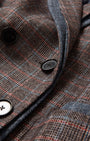 HEDI PLAID DICKEY JACKET IN CHARCOAL MULTI - Romi Boutique