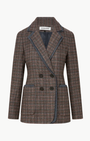 HEDI PLAID DICKEY JACKET by Veronica Beard - Romi Boutique