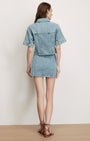 MALCOM CROPPED DENIM JACKET - Romi Boutique