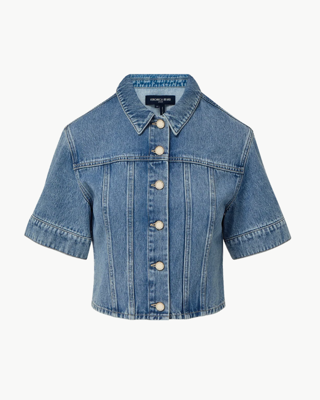 MALCOM CROPPED DENIM JACKET - Romi Boutique