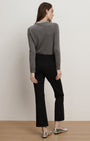 KEAN SLIM-LEG PANT IN BLACK - Romi Boutique