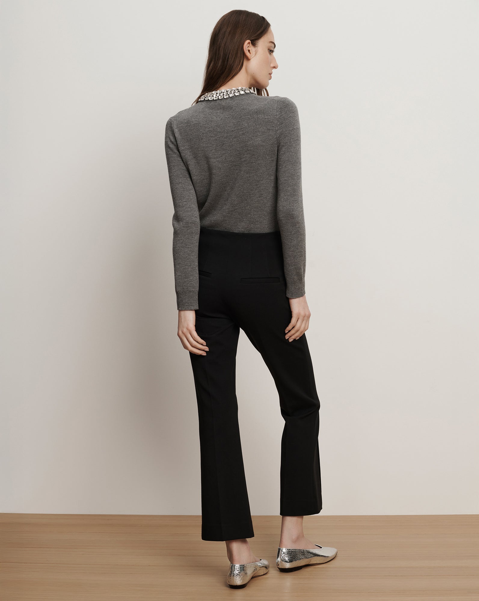 KEAN SLIM-LEG PANT IN BLACK - Romi Boutique
