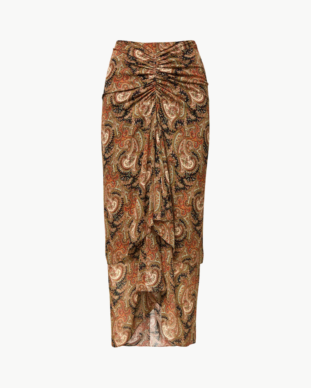 SIRA SILK MIDI SKIRT by Veronica Beard - Romi Boutique