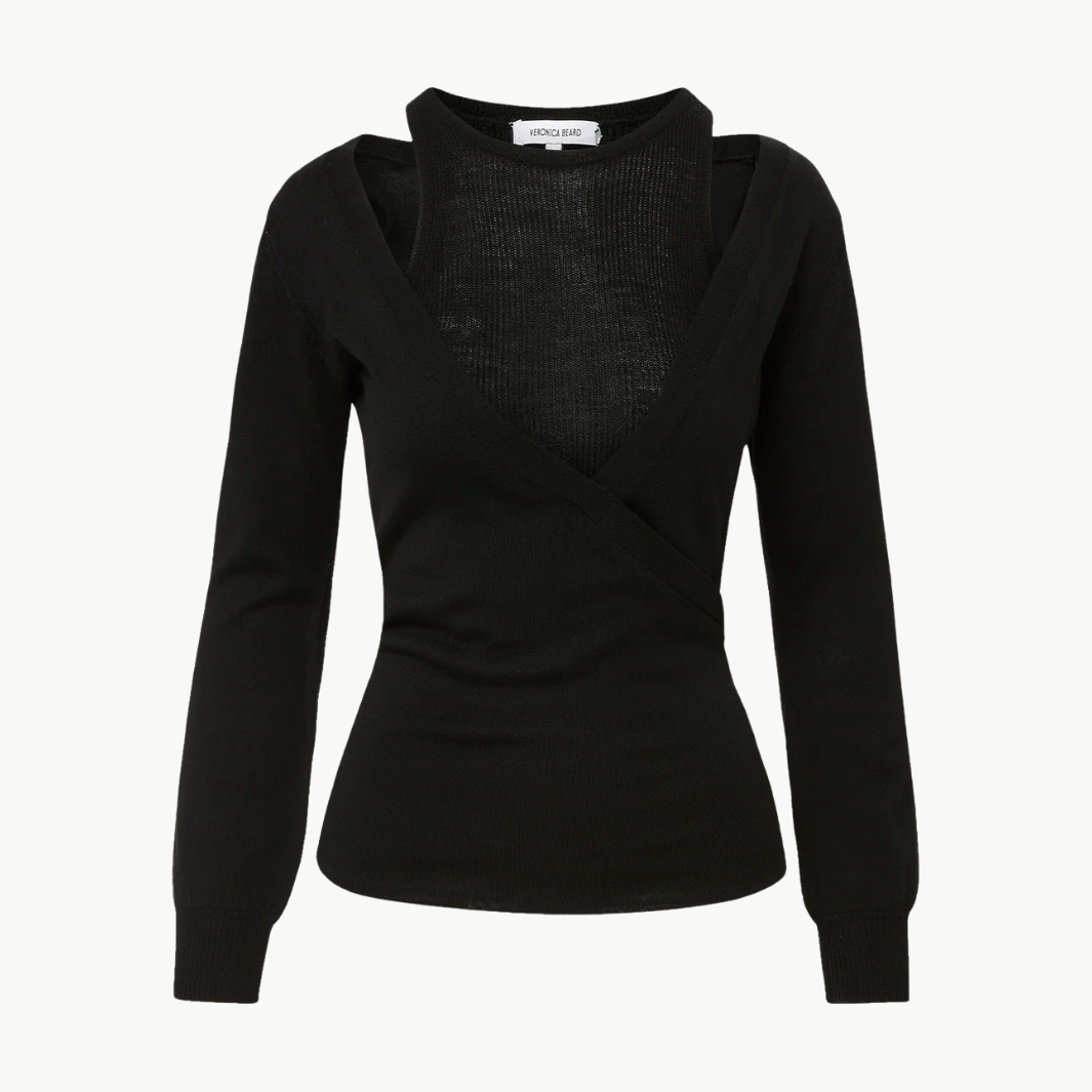 LOLASEE MERINO WOOL PULLOVER by Veronica Beard - Romi Boutique